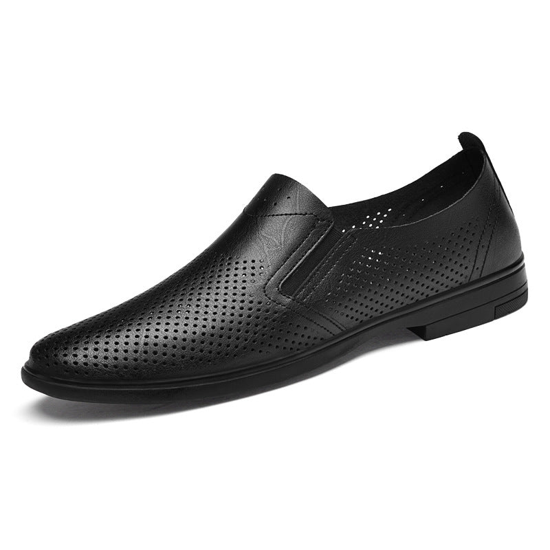 Herren Casual Lederschuhe mit weicher Sohle