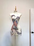 Mini-Patchwork-Kleid mit Rundhalsausschnitt – Bild 6 | LuxeStyle