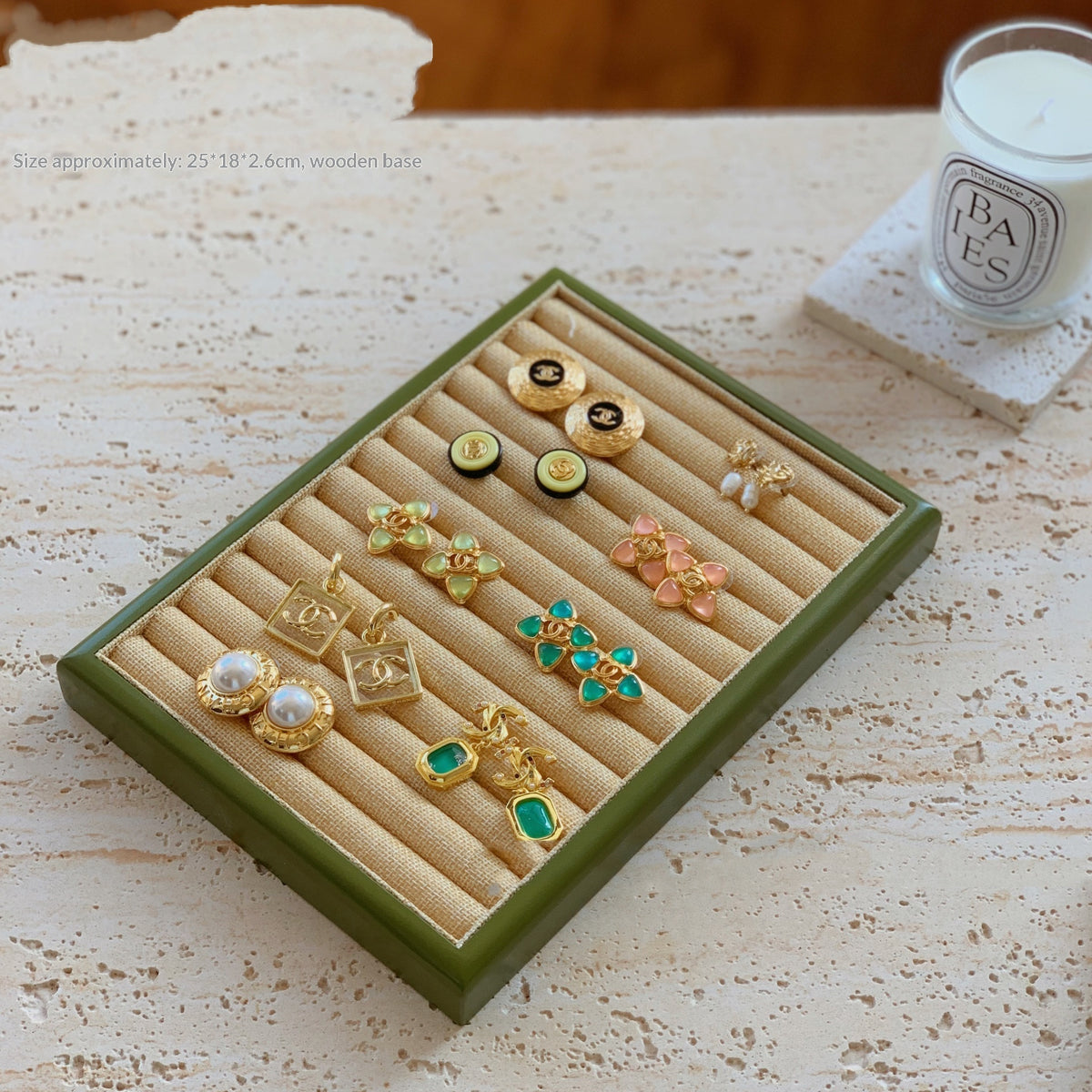 SIXI Schmuckbox aus Nussbaumholz für Uhren und Ringe – Bild 5 | LuxeStyle