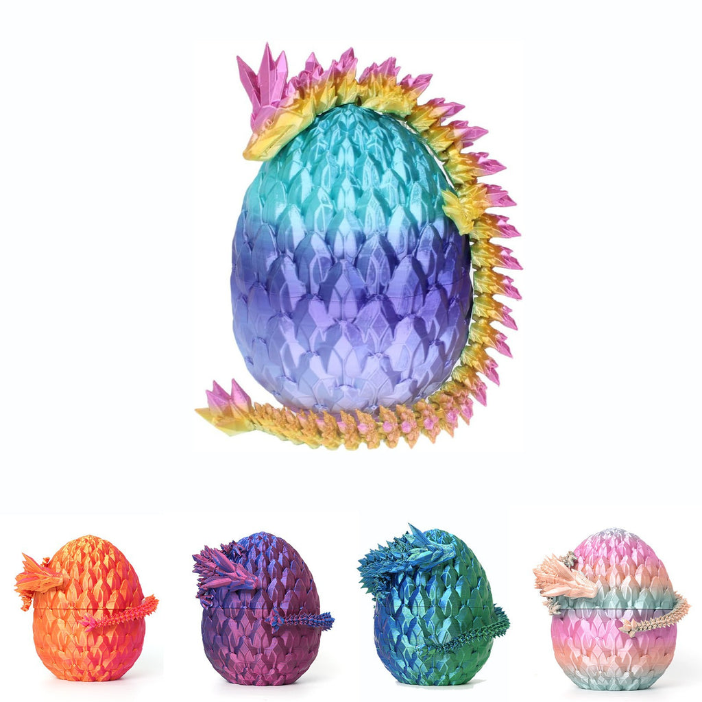 3D-gedruckte Drachen- und Ei-Ornamente – Bild 12 | LuxeStyle