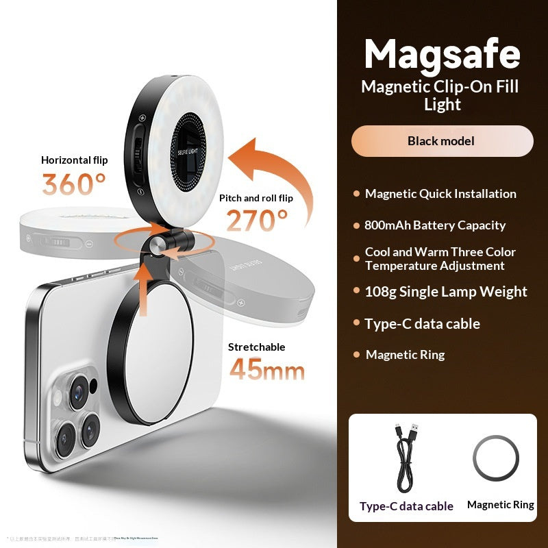 Magnetisches Selfie-Licht für Smartphones