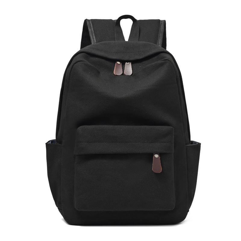 Canvas Rucksack grosse Kapazität – Bild 8 | LuxeStyle