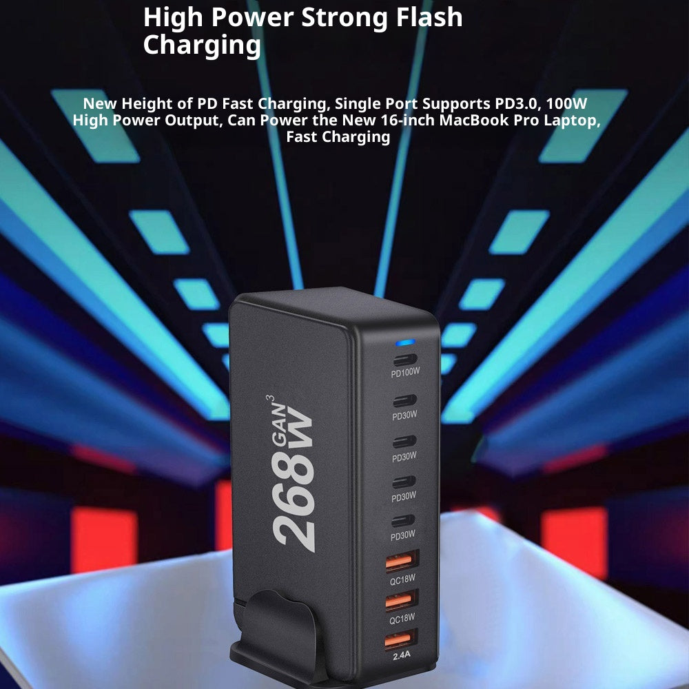 268W GaN Multiport-Ladegerät