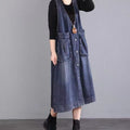 Jeanskleid mit Taschen – Bild 6 | LuxeStyle