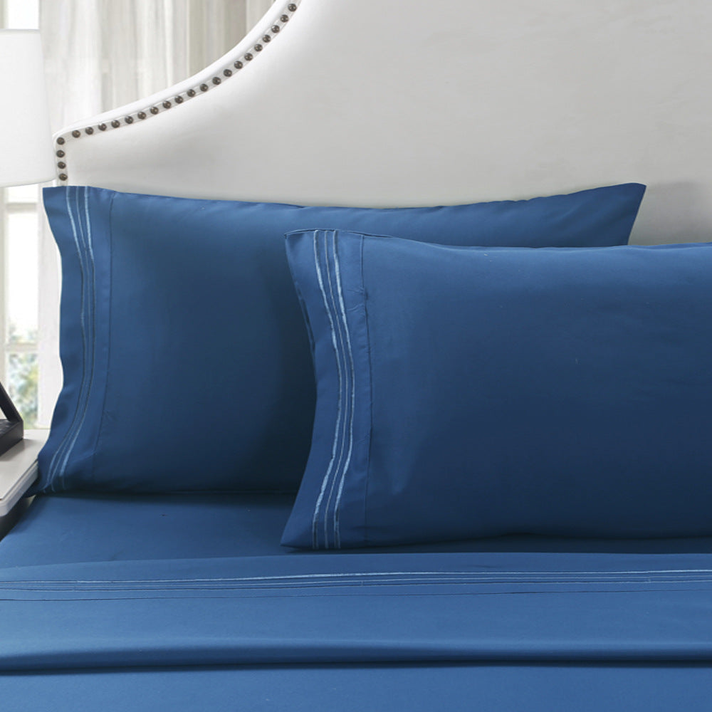 Bestickter Kissenbezug aus Polyester-Baumwolle – Bild 4 | LuxeStyle