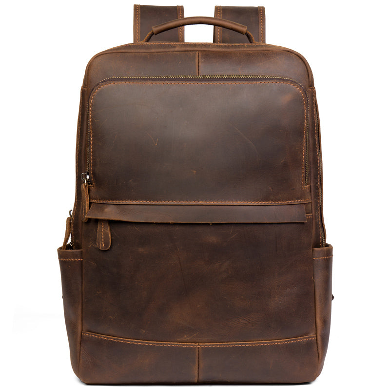 Business Rucksack aus echtem Rindsleder – Bild 4 | LuxeStyle