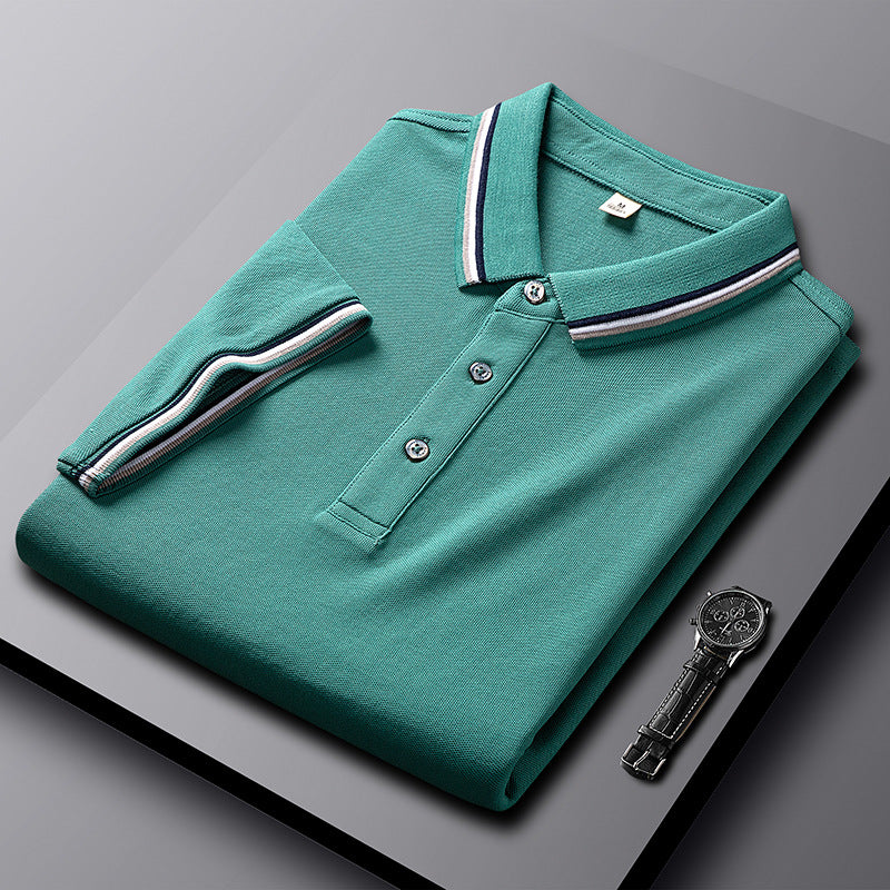 Herren Business Polo-Shirt mit Kentkragen