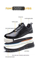 Sicherheits-Schuhe mit Drehverschluss
