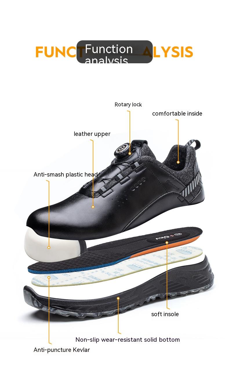 Sicherheits-Schuhe mit Drehverschluss