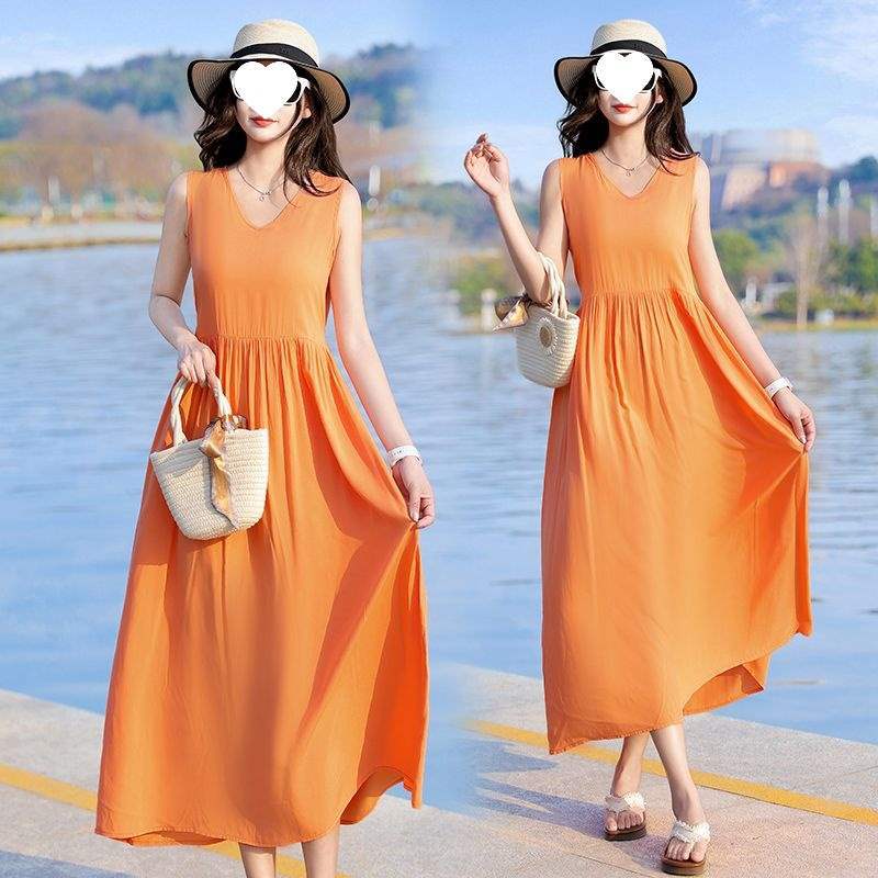Blumen-Slip-Dress
