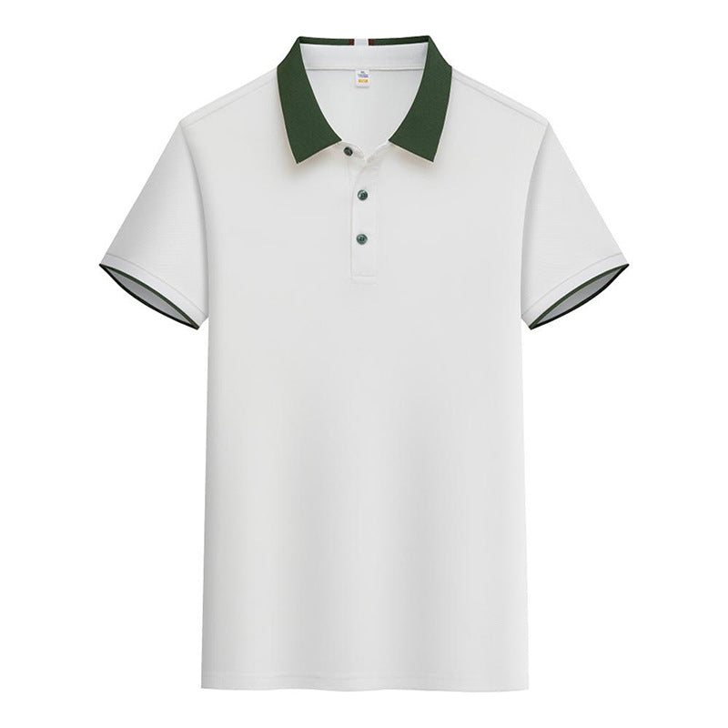 Polo-Shirt mit Kontrastkragen – Bild 3 | LuxeStyle