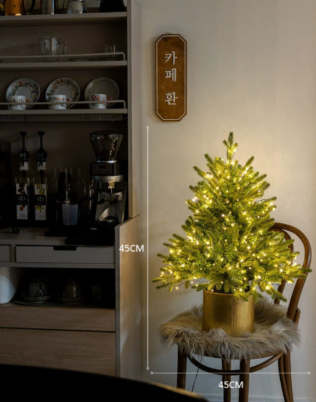 45 cm Weihnachtsbaum mit 100 LED‑Lichtern – Bild 5 | LuxeStyle