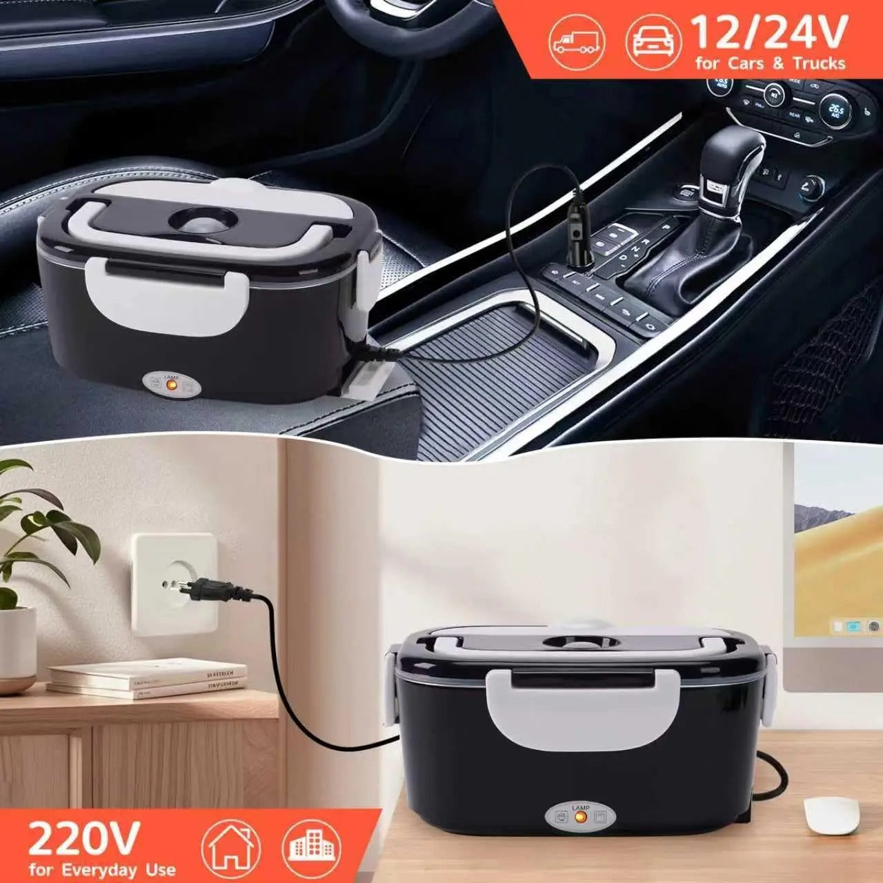 Elektrische Lunchbox für Haus und Auto