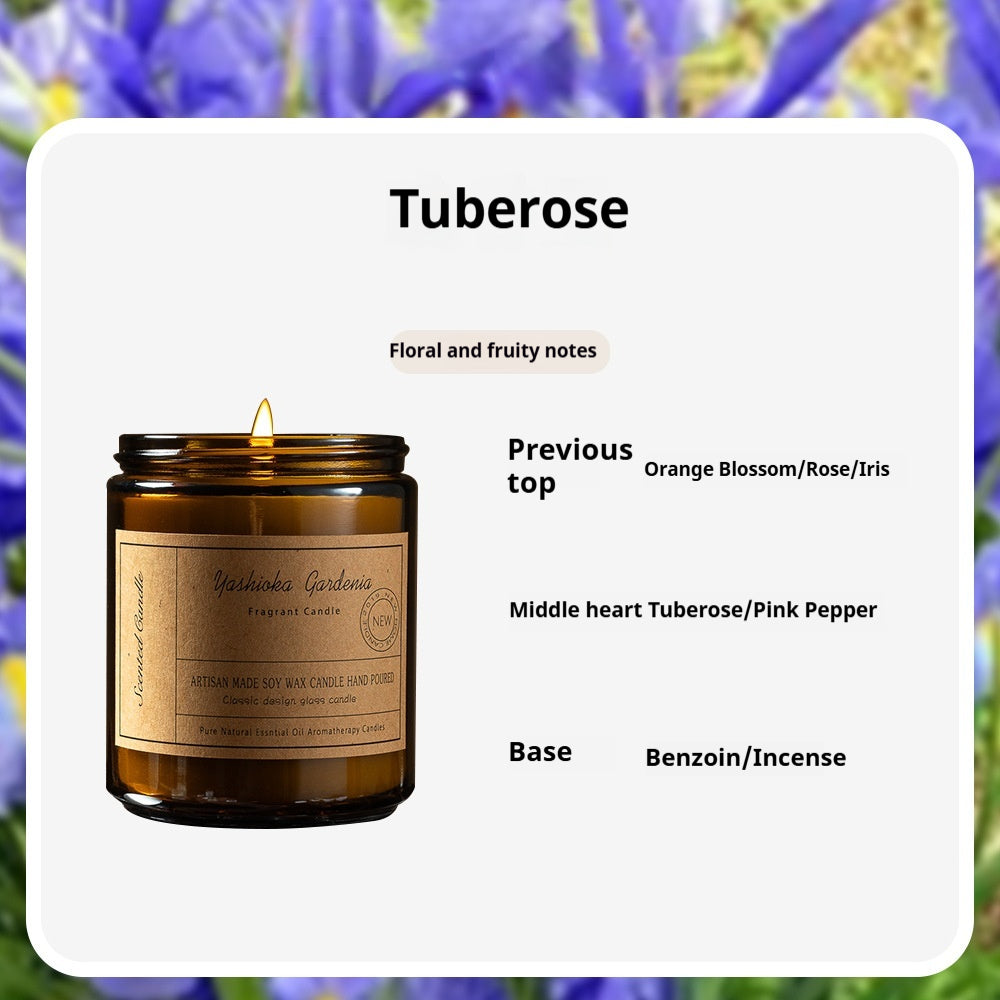 Rauchfreie Sojawachskerze – Geschenk für Aromatherapie