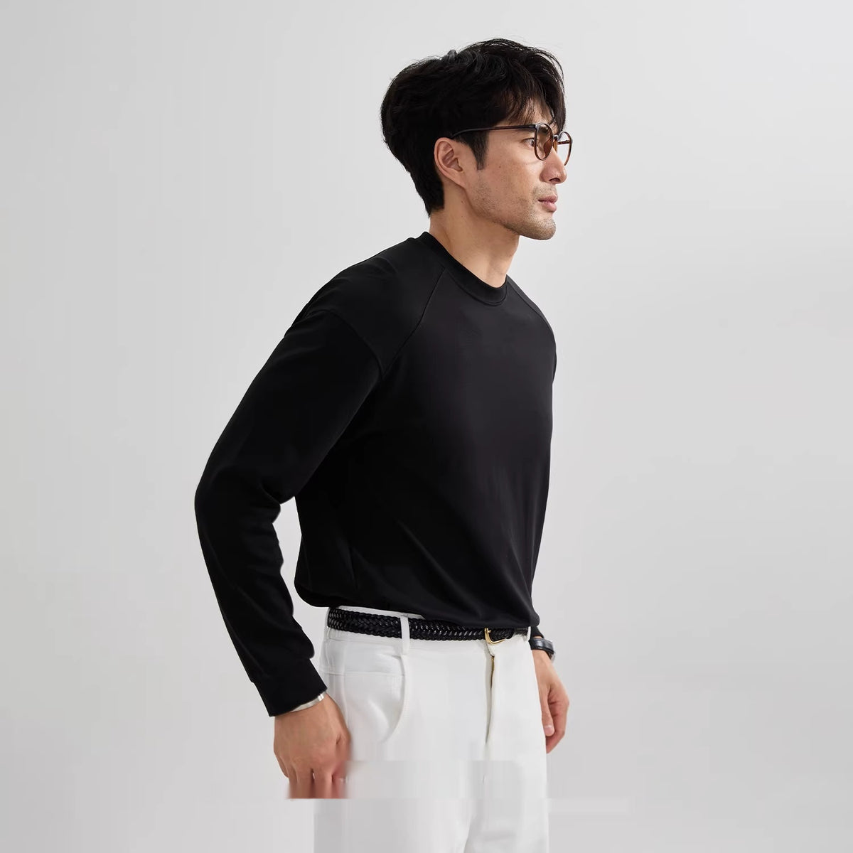 Langarmshirt im American-Style – Bild 2 | LuxeStyle