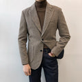 Slim-Fit Woll-Anzugjacke für Herren – Bild 6 | LuxeStyle