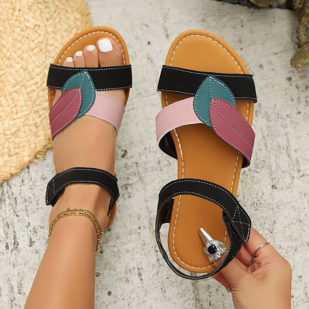 Casual Open-Toe Sandalen für Damen