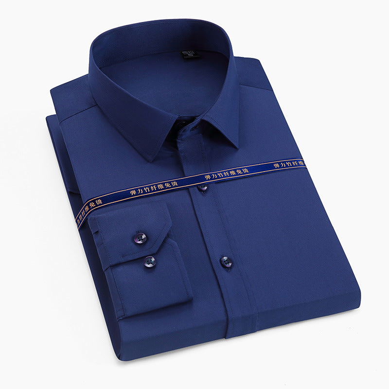 Langarmshirt aus Bambusfaser für Herren – Bild 12 | LuxeStyle