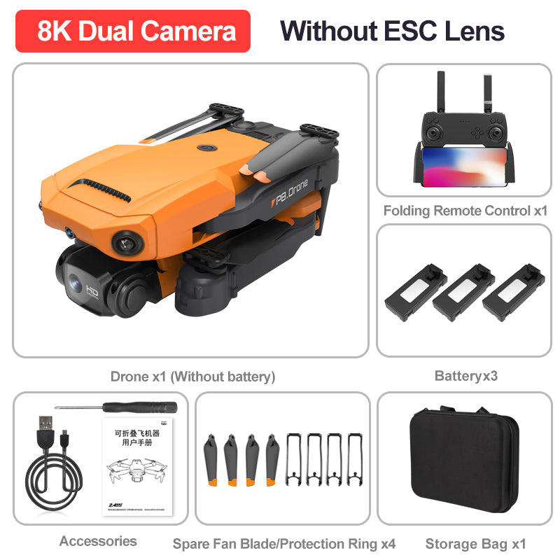 Intelligentes UAV mit 4K-Kamera