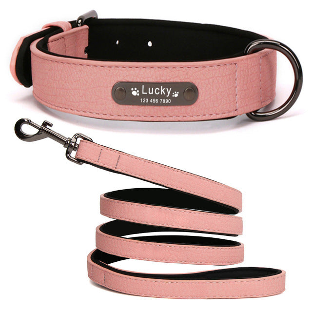 Weiches Hundehalsband aus PU
