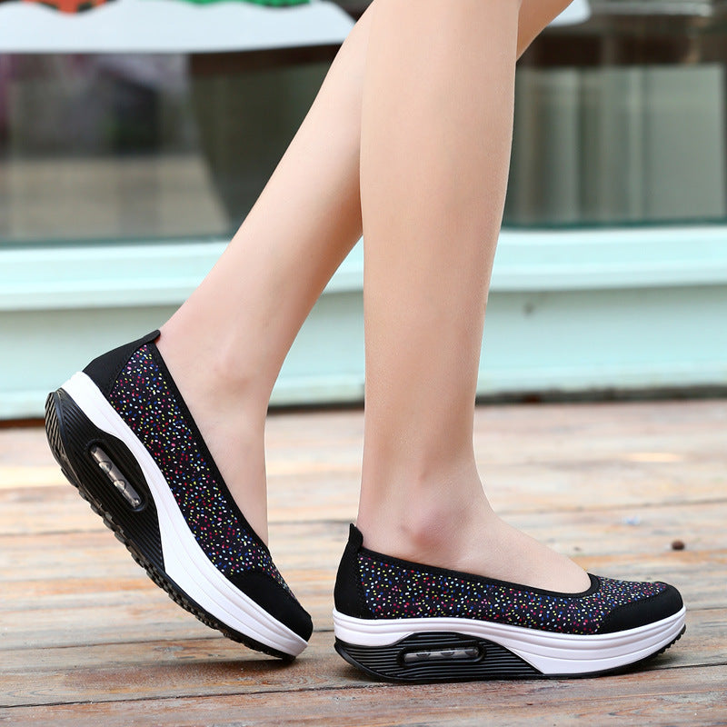 Atmungsaktive Mesh Schuhe mit flachem Mund – Bild 4 | LuxeStyle
