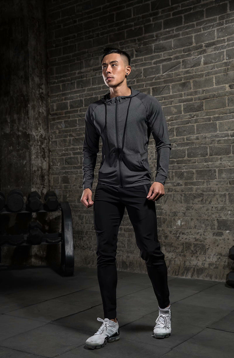 Herren Stretch-Trainingsanzug Langarm | LuxeStyle