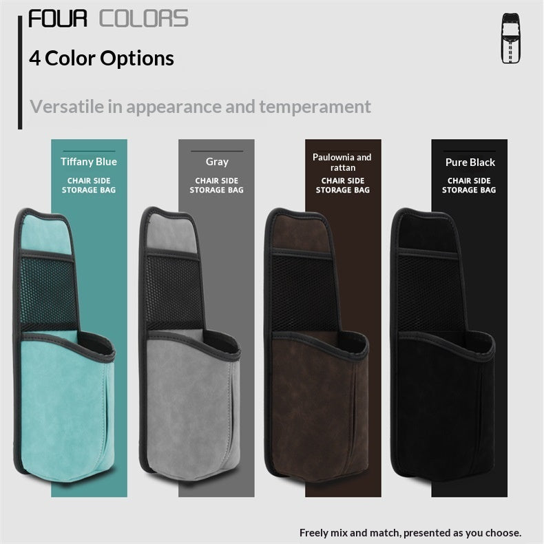 Auto-Sitz-Organizer aus Wildleder – Bild 6 | LuxeStyle
