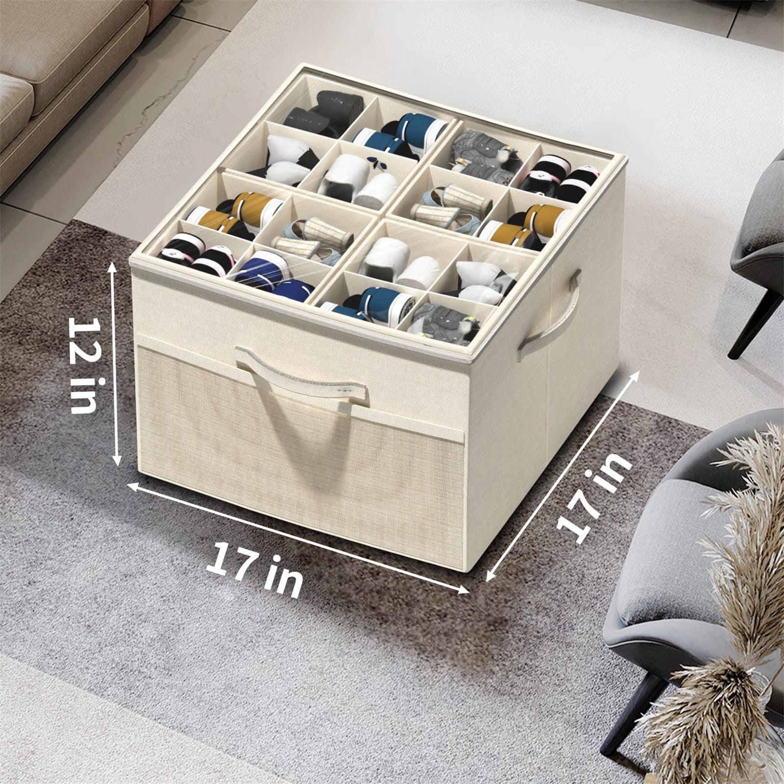 Faltbare Schuhbox