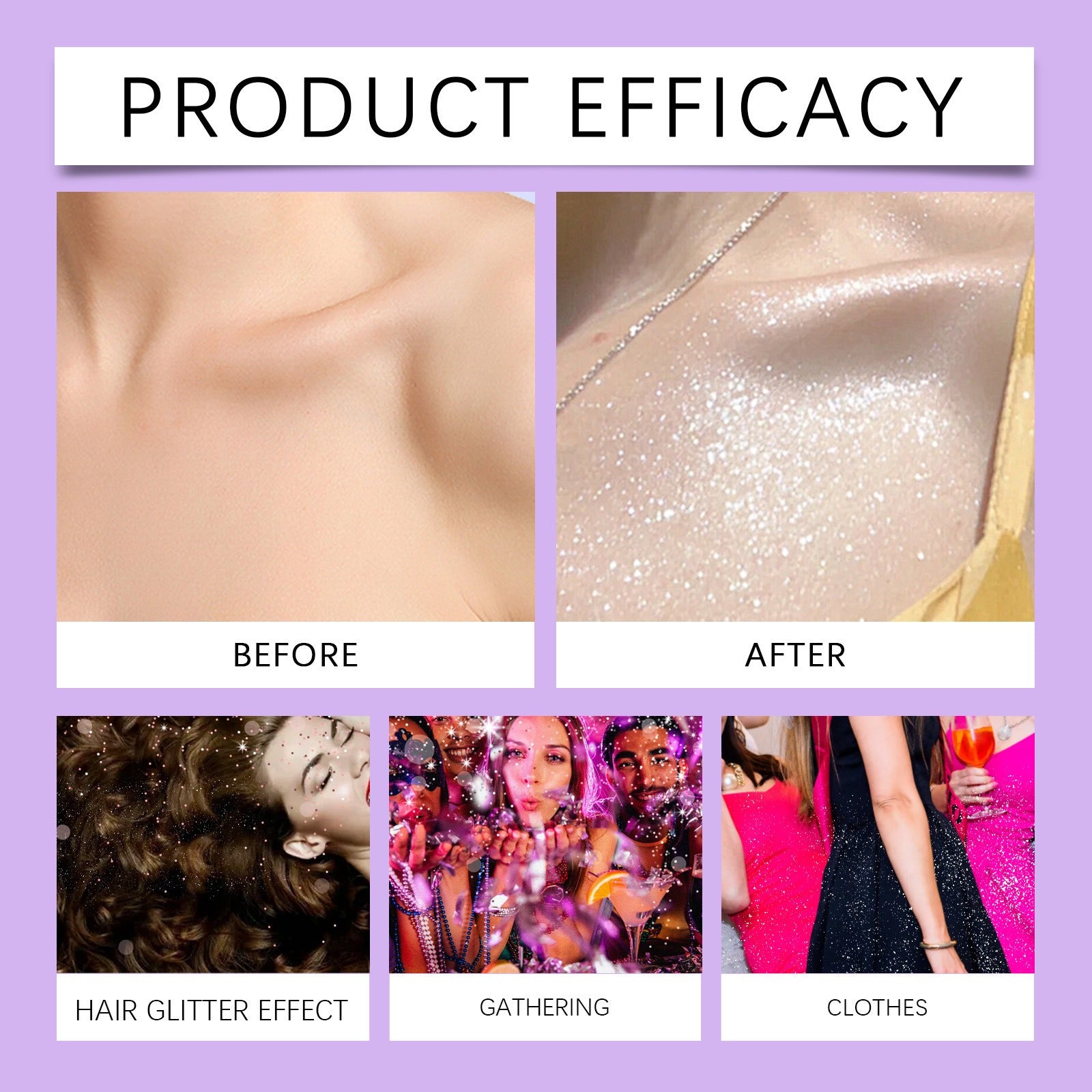 Dazzling Star Glitter Spray