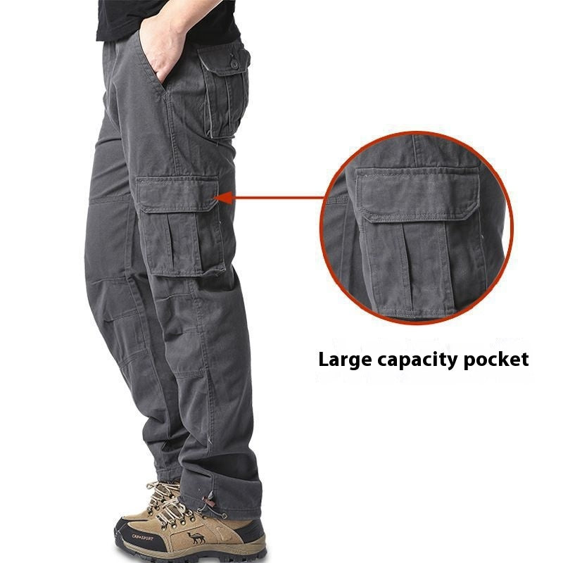 Herren-Cargo-Hosen mit mehreren Taschen