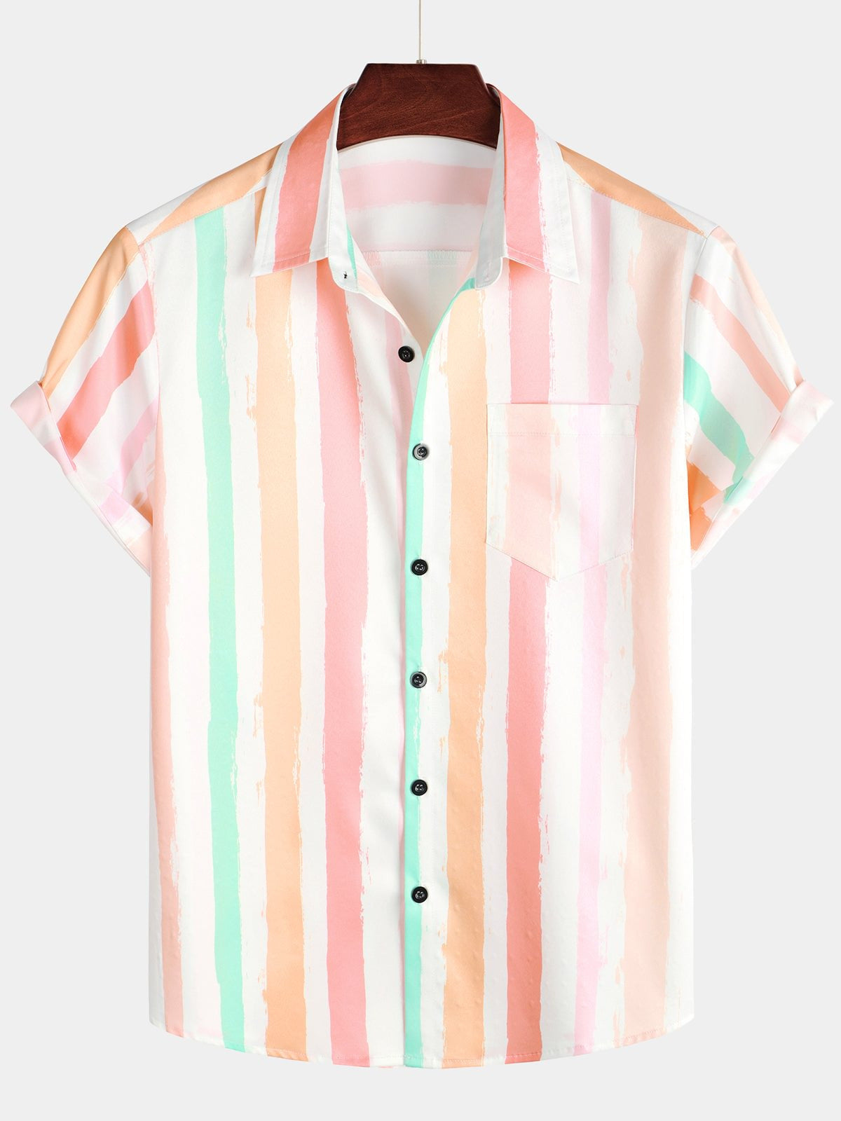 Gestreiftes Freizeit-Shirt – Bild 5 | LuxeStyle
