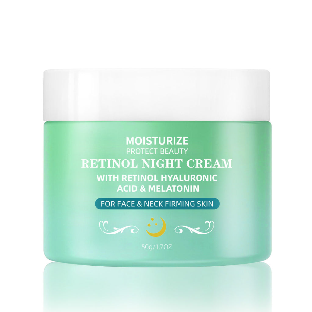 Retinol Nachtcreme für glatte Haut