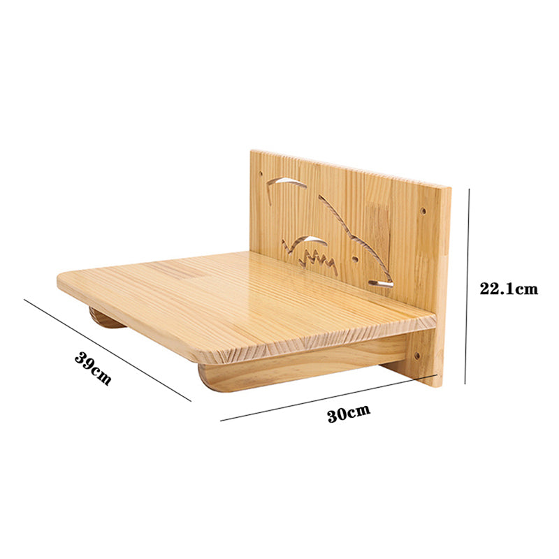 DIY Katzen-Kletterwand aus Massivholz