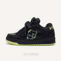 Kreative bedruckte All-Match Flach-Sneaker