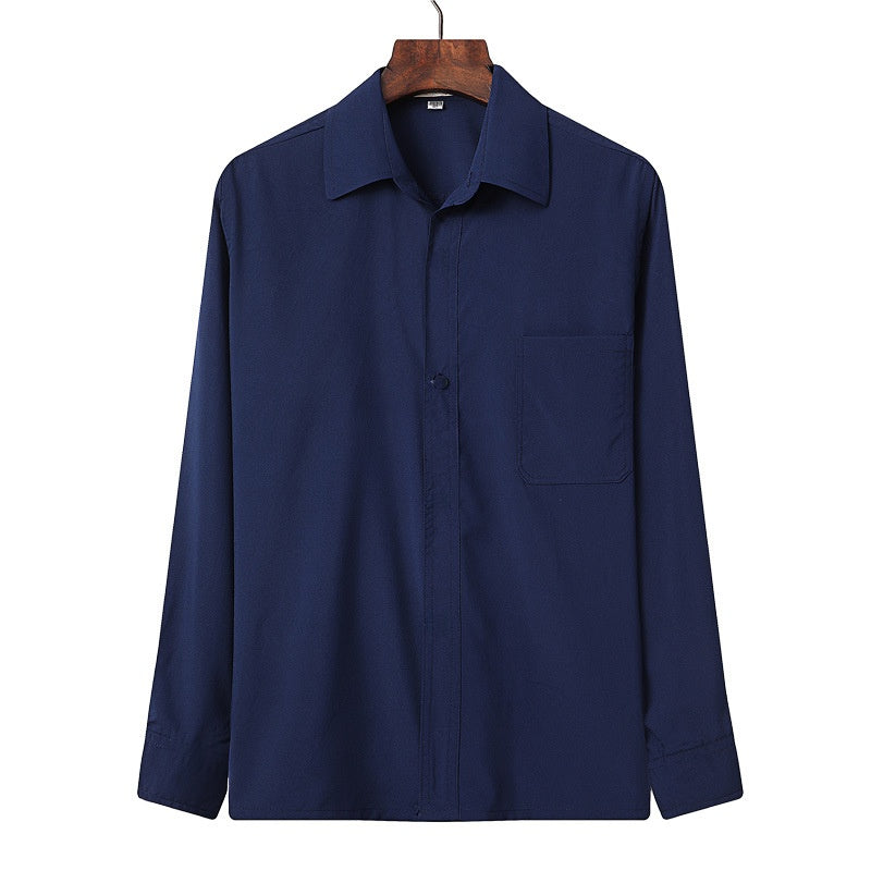 Herren Leinenhemd mit Revers, locker geschnitten – Bild 5 | LuxeStyle