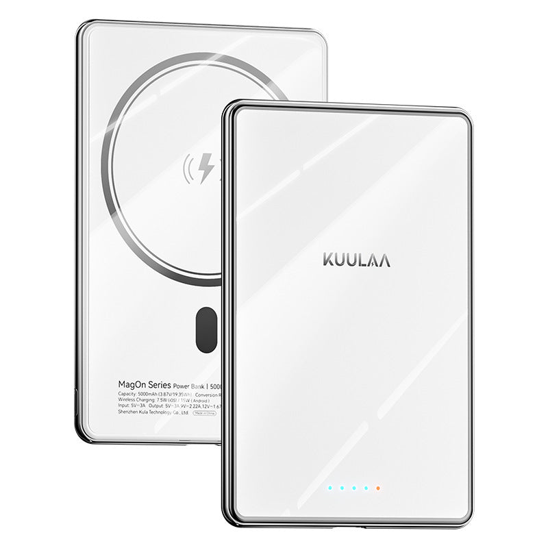 Mini Magnetic Wireless Power Bank 5000mAh