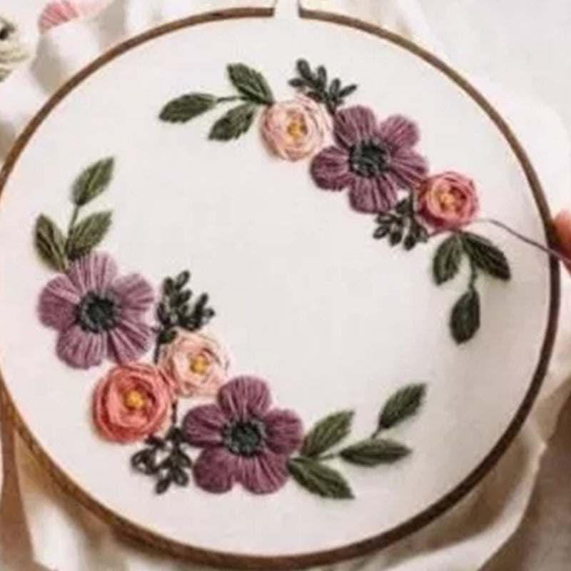 Stickset «Blumenwiese» für Einsteiger