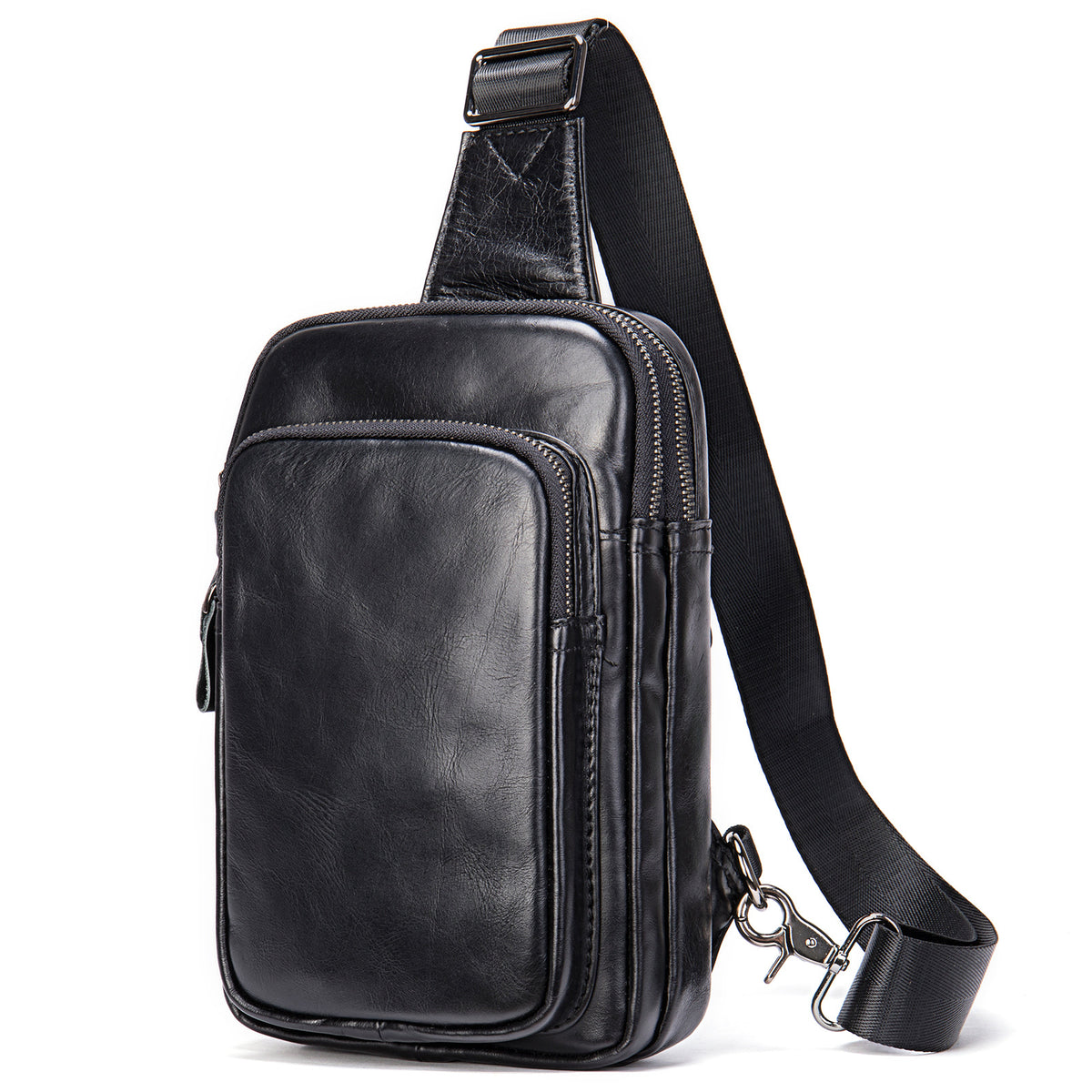 Crossbody-Tasche aus Vollschicht-Leder – Bild 16 | LuxeStyle