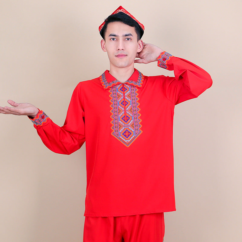 Langarmshirt mit Reverskragen – Bild 4 | LuxeStyle