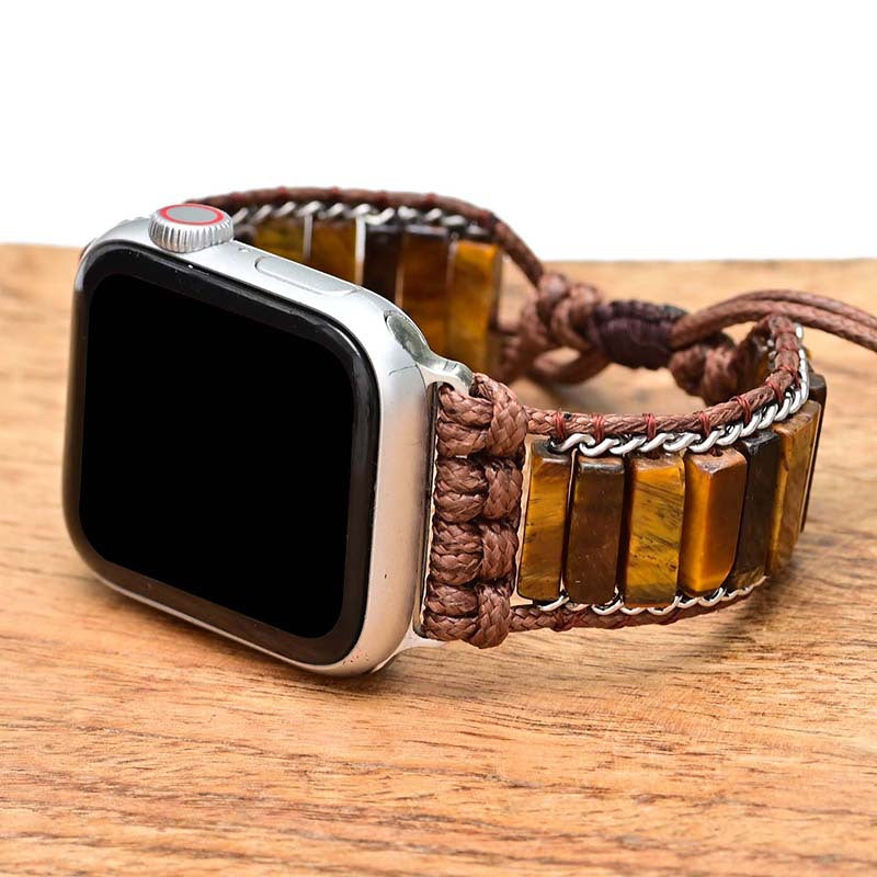 Tigerauge Uhrenarmband im Bohème-Stil – Bild 3 | LuxeStyle