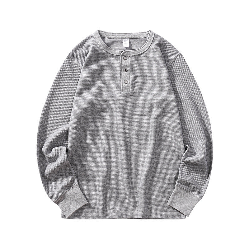 Herren Langarmshirt mit Rundhalsausschnitt – Bild 5 | LuxeStyle