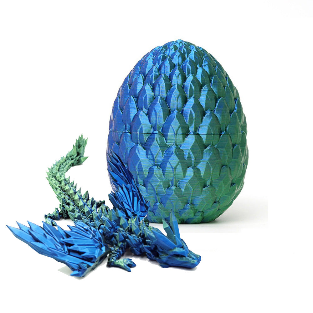 3D-gedruckte Drachen- und Ei-Ornamente – Bild 9 | LuxeStyle