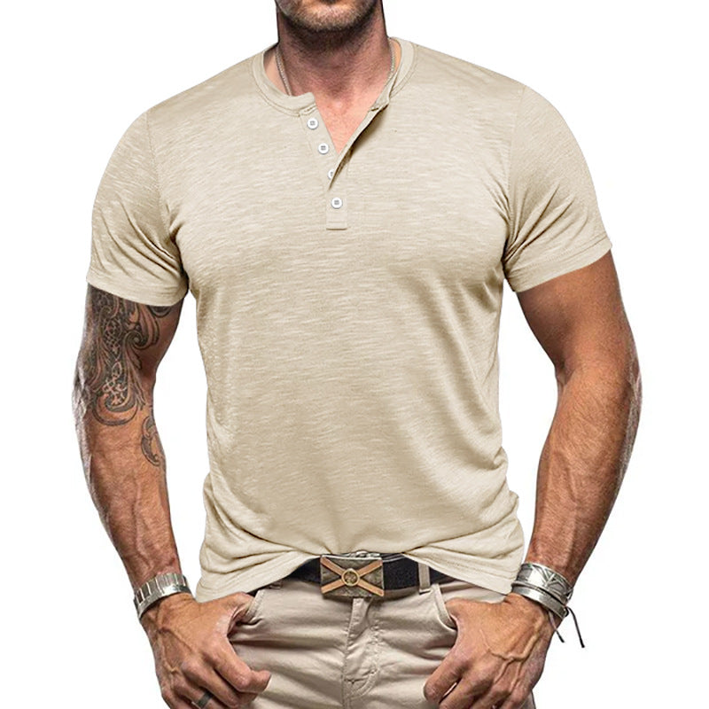 Herren Henley-Shirt