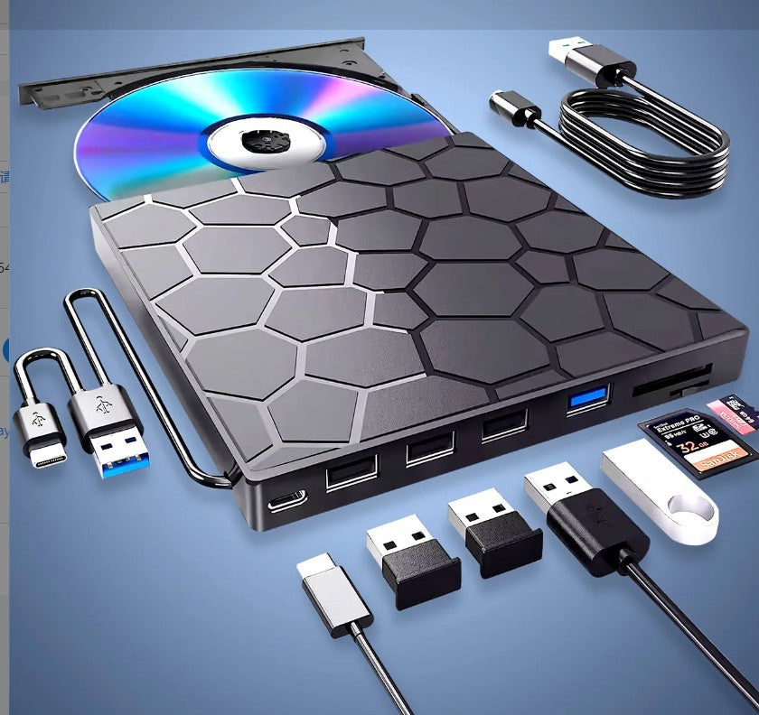 Externes Multifunktions-CD-Laufwerk