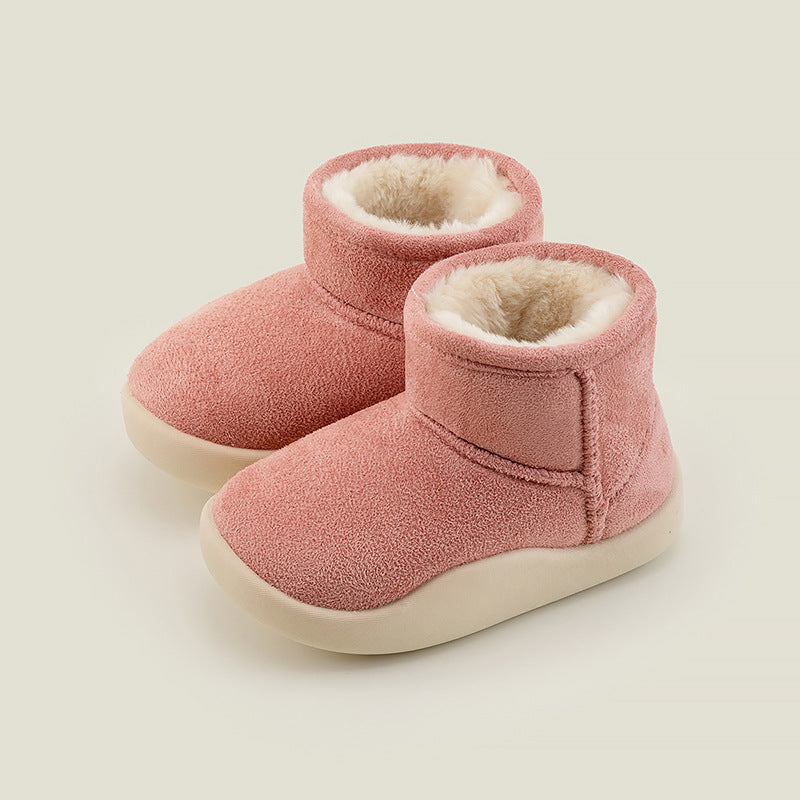 Warme Plüschstiefel für Babys