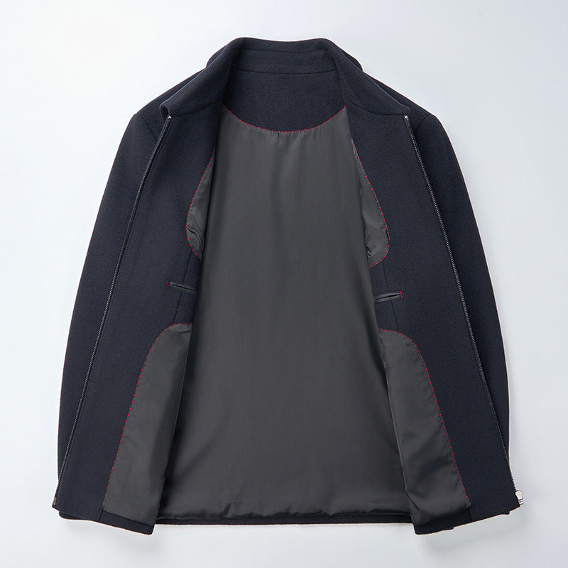 Herren Wollblazer Casual Kurz