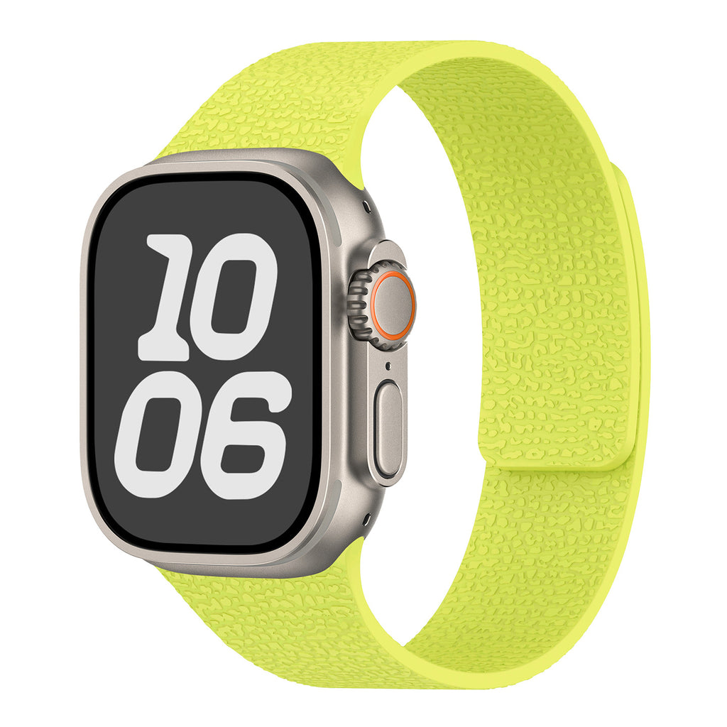 IwatchS10 Silikonarmband mit Litschi-Muster