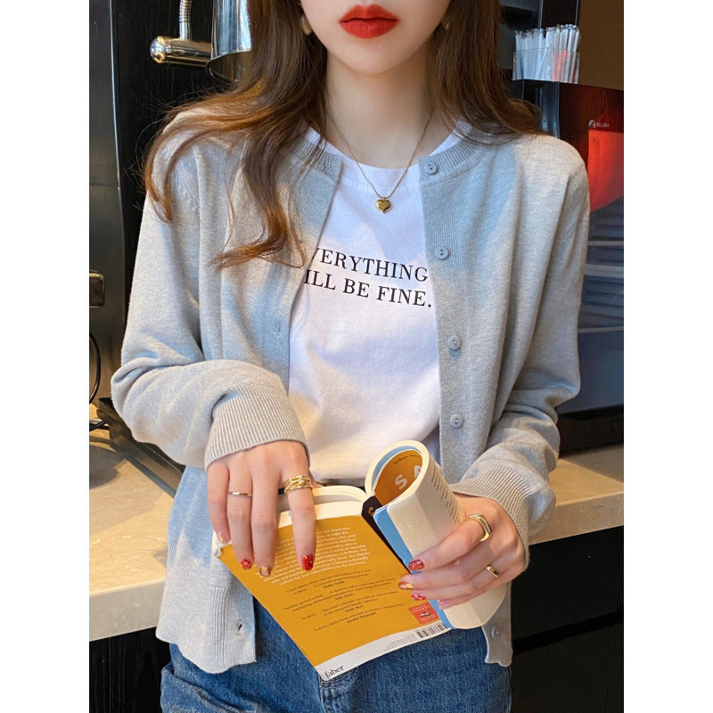 Legerer Cardigan für Frühling & Herbst