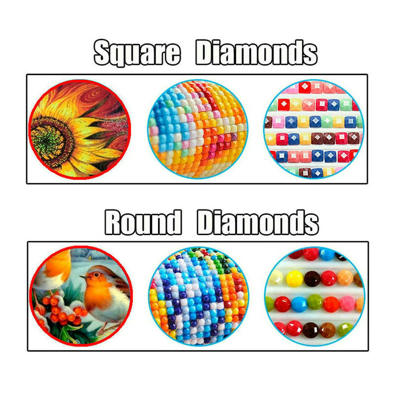 DIY Diamant Painting Wohnzimmer Deko