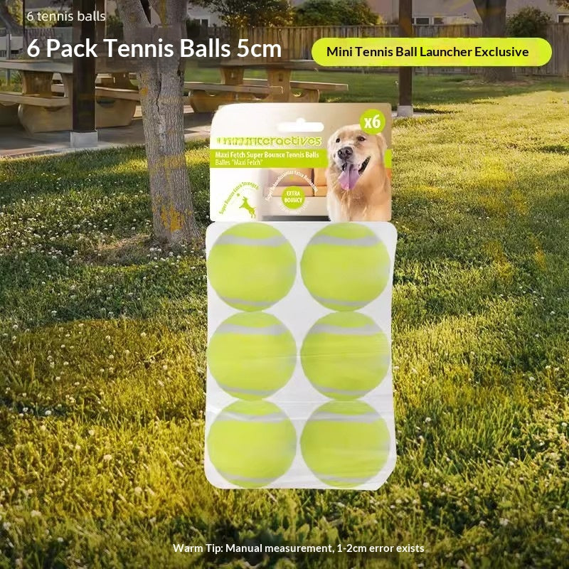 Automatischer Tennisballwerfer für Hunde